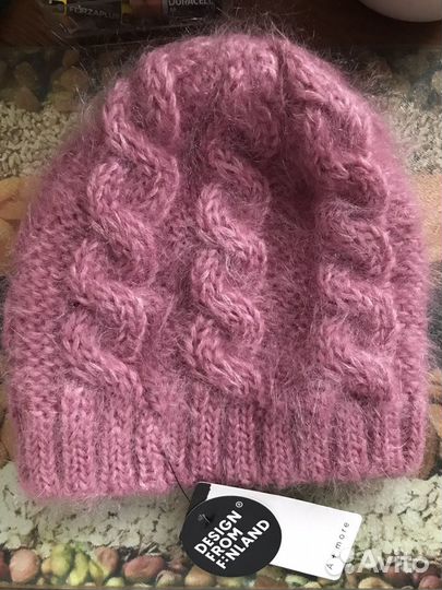 Шапки A+more шерсть Альпака, Италия,яркие цвета