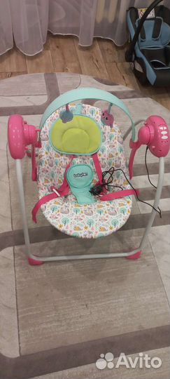 Детские электронные качели