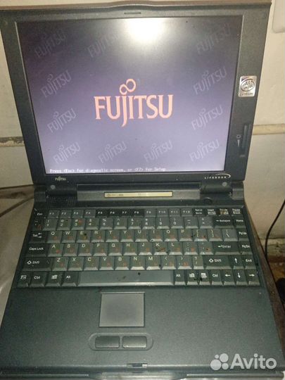 Ноутбук Fujitsu, винтаж