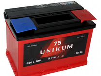 Аккумулятор автомобильный Unikum