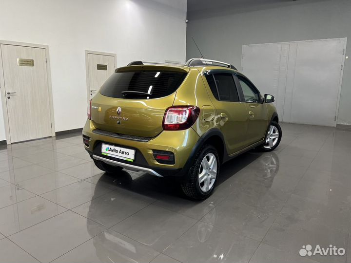 Renault Sandero Stepway 1.6 МТ, 2015, 84 763 км