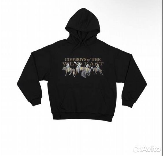 Худи Saluki Cowboys of the wild east размер Xl