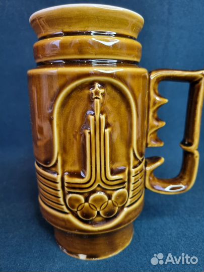 Кружка Олимпиада Москва 1980 керамика