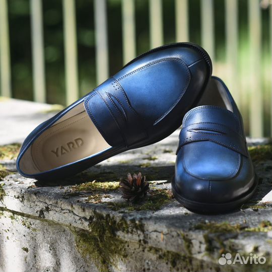 Лоферы мужские кожа Пенни