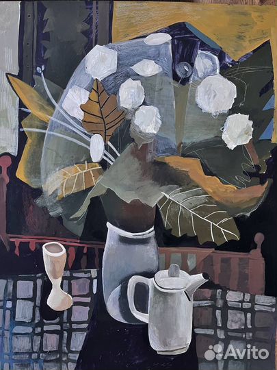 Интерьерная картина ручная работа