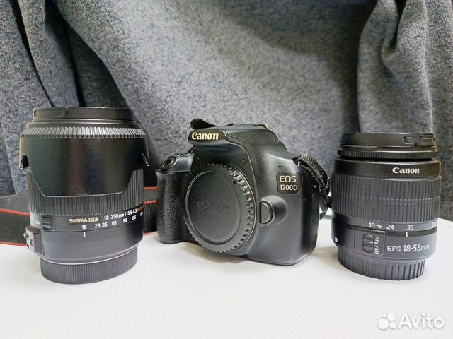 Canon EOS 1200D Kit 18-55mm DC + Sigma AF 18-250mm купить в Саратове с ...