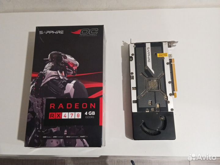 Видеокарта rx 470 4gb