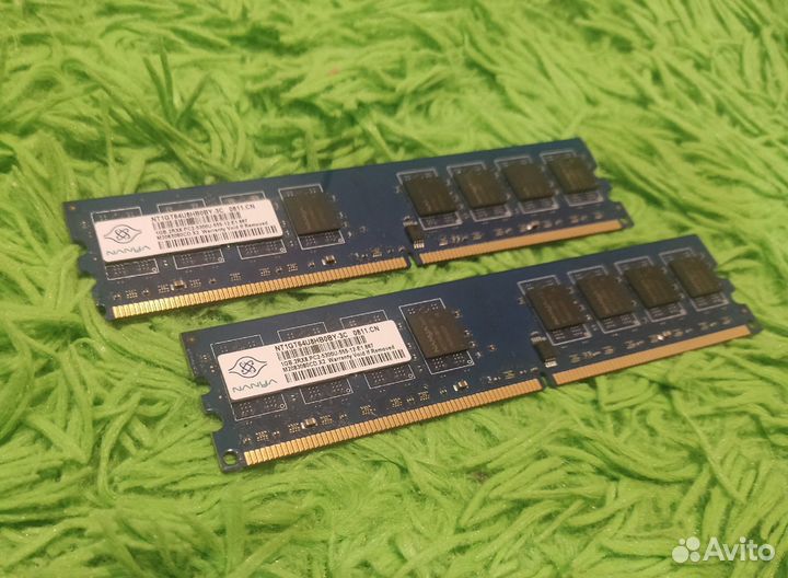 Оперативная память 2Gb DDR2 667 (1+1)