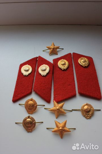 Погоны милиции СССР, офицерский ремень и др