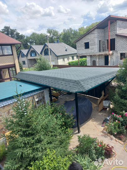 Крыша кровельные работы