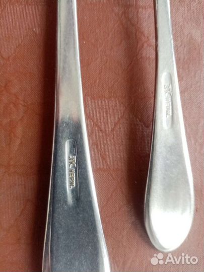 Столовый набор ложки и вилки СССР