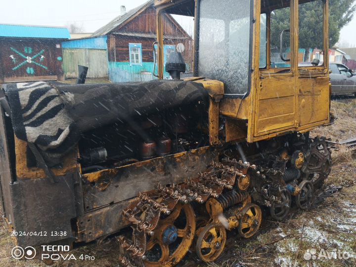 Трактор Казахстантрактор ДТ-75МТ, 1990