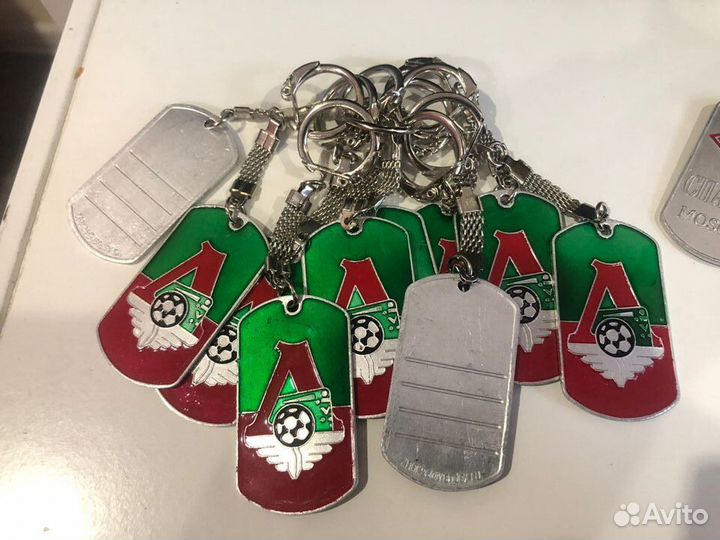 Брелки, значки Спартак Москва Локомотив