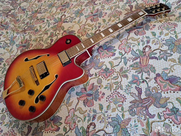 Starsun (Арктоп) Винтажная джазовая гитара