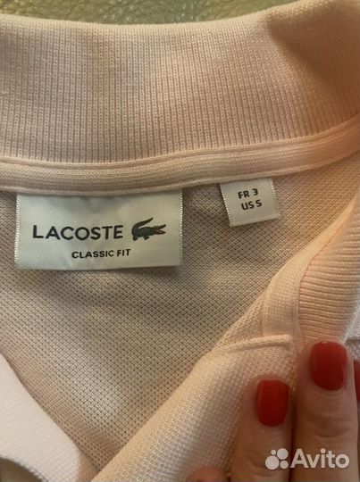 Lacoste polo оригинал на подростка