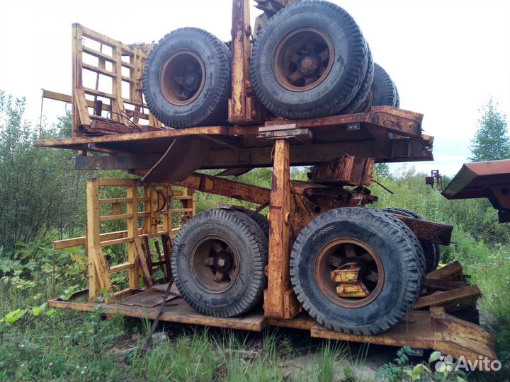 Прицеп лесовоз (сортиментовоз) СтавПрицеп 8499-50, 2003