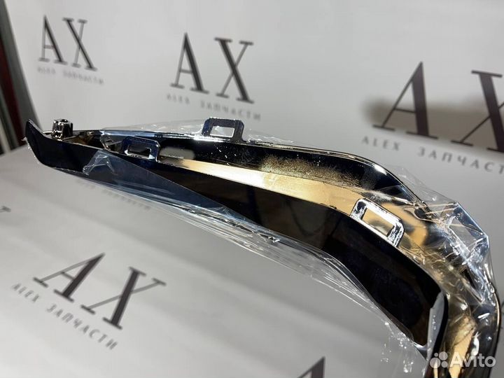 Накладка бампера хром на Geely Monjaro оригинал