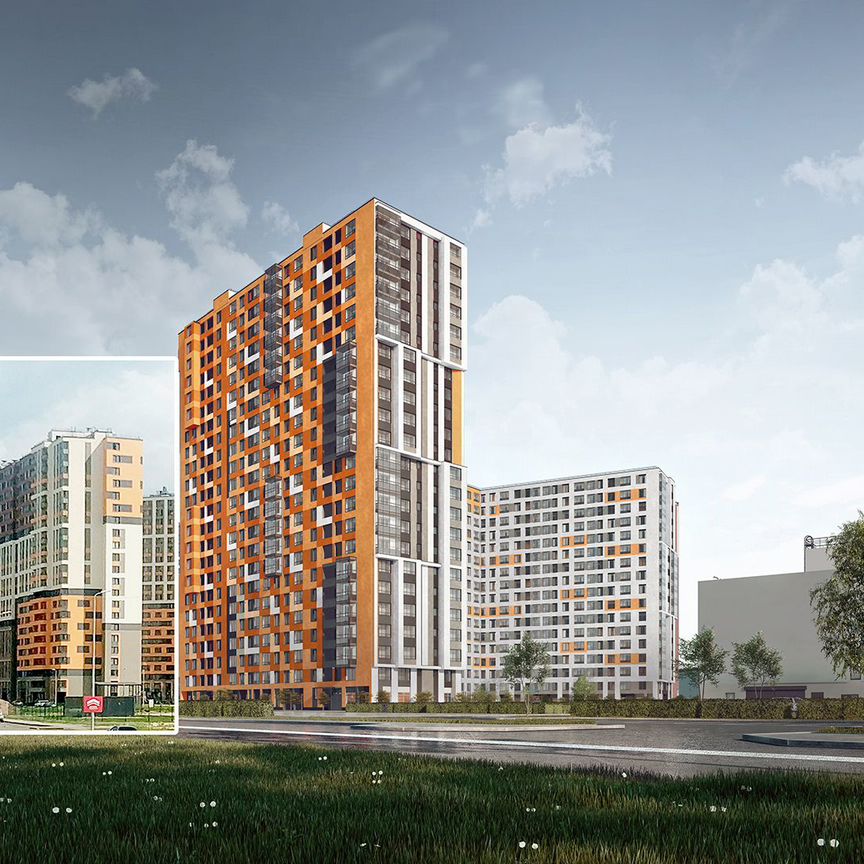 1-к. квартира, 41,1 м², 23/23 эт.