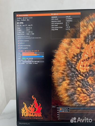 Видеокарта AMD Radeon RX 6600 XT