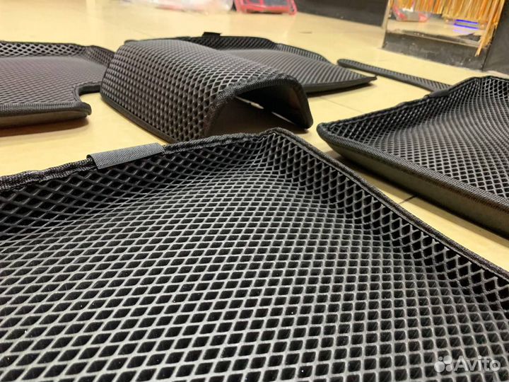 Эва коврики ваз 2114 с бортом