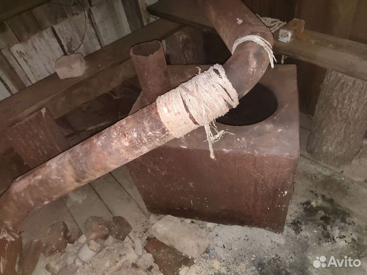 Печь буржуйка бу