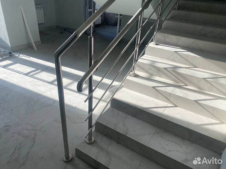 Ограждение и перила из нержавеющей стали на заказ