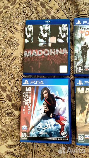Диски (игры) для PS4
