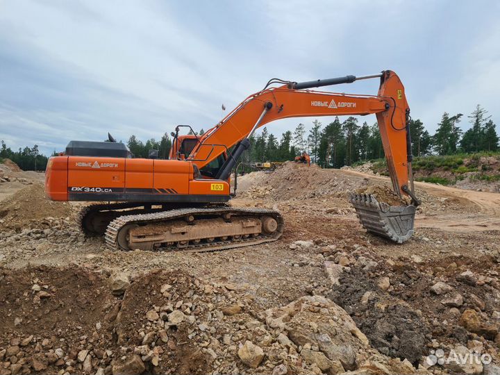 Гусеничный экскаватор DOOSAN DX340LCA, 2018