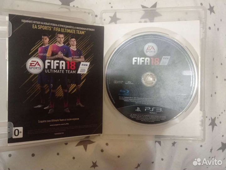 Игра FIFA 18 на ps3