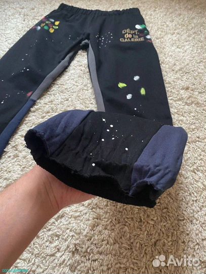 Штаны Gallery Dept с краской