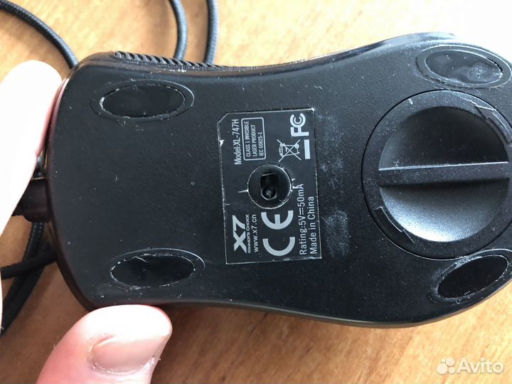 Игровая мышь a4tech XL 747h