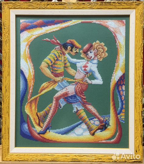 Набор для вышивания Танец Dance нитки Cross Stitch