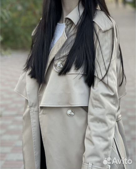 Трень женский бежевый