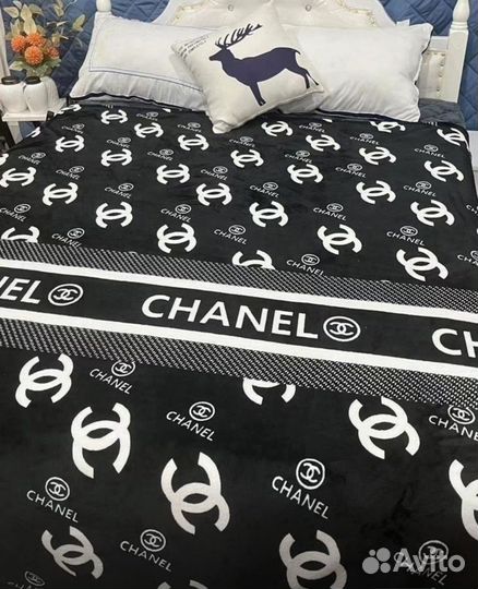 Плед флисовый новый