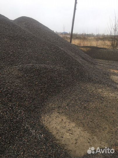 Песок, щебень, земля