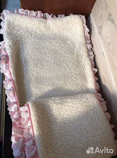 Зимний конверт в коляску