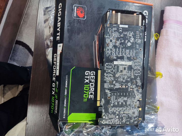 Видеокарта gtx 1070 ti 8gb