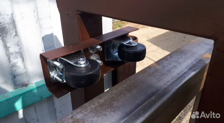 Балка для откатных ворот установка 34-48 часов