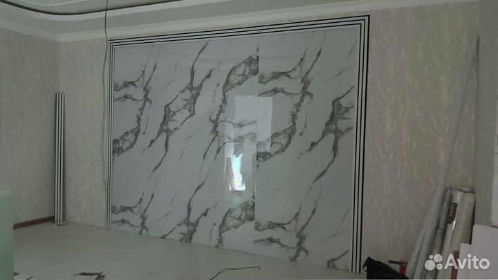 Стеновые панели Гибкий мрамор для отделки Лист A1