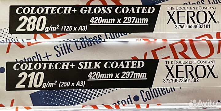 Бумага Xerox colotech