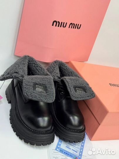 Ботинки зимние Miu Miu