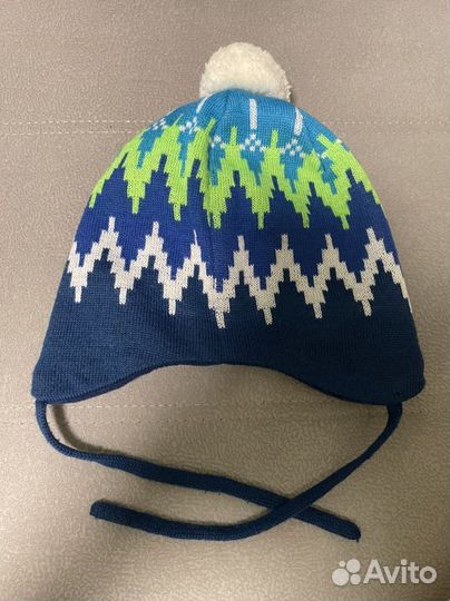 Зимняя/демисезонная шапка Lassie на мальчика 46-48