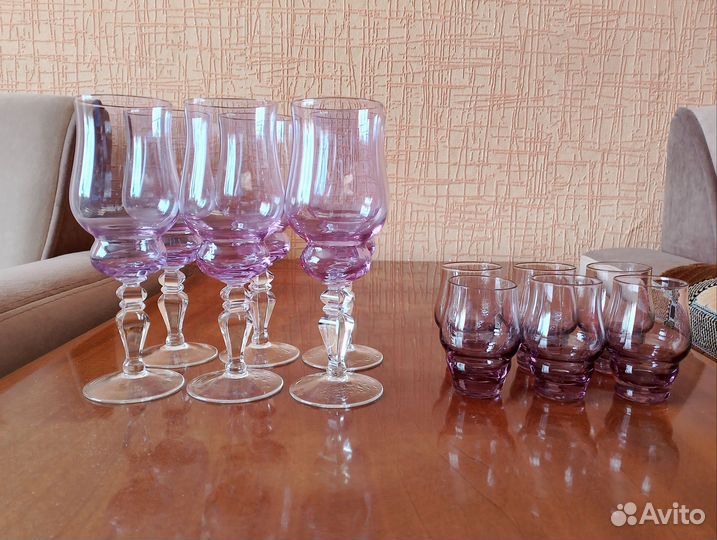 Хрустальная и стеклянная посуда СССР