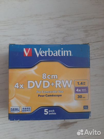 Болванка Verbatim DVD-R, DVD-RW