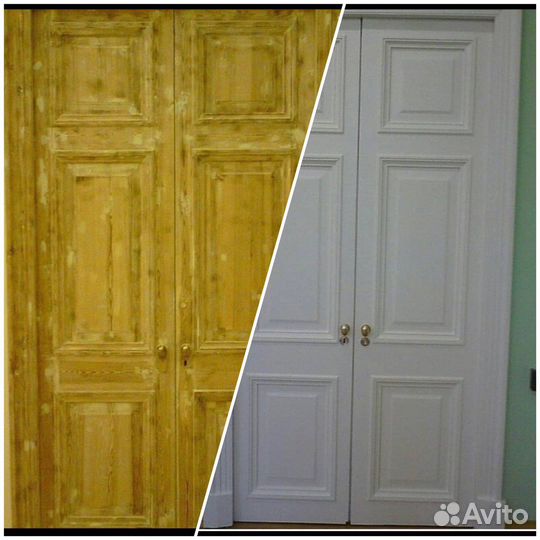 Реставрация мебели и дверей