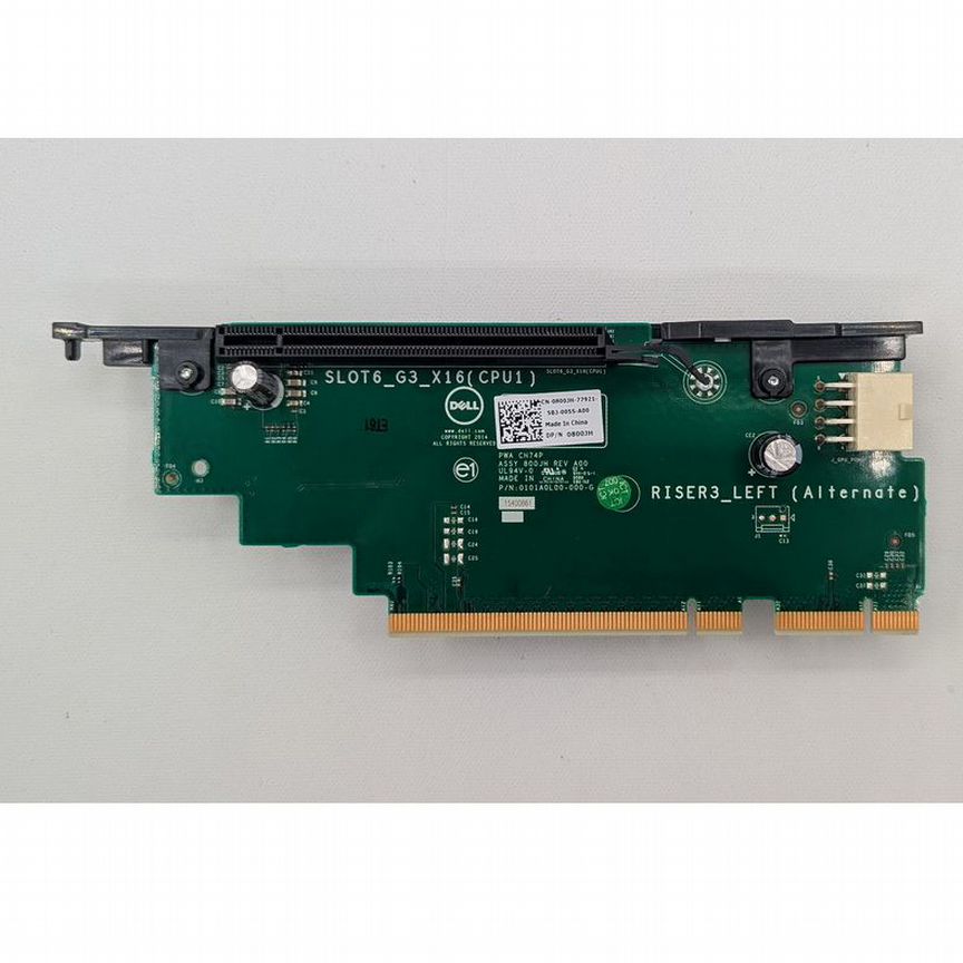[0800JH] Riser Card 0800jh, 0101a0l00-000-G, Dell Poweredge