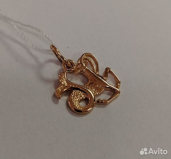 Золотая подвеска