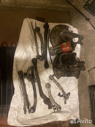 Задняя подвеска w211