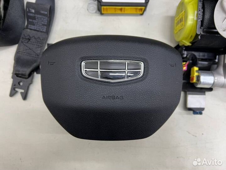 Подушки безопасности комплект airbag Geely Tugella