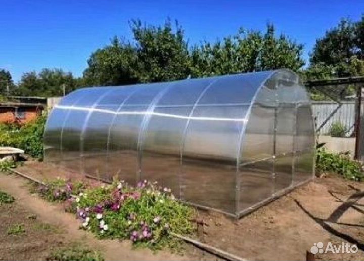 Теплицы двойная дуга